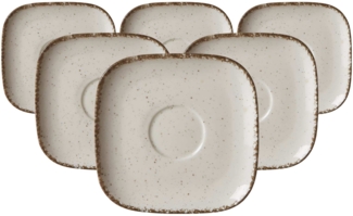 Ritzenhoff & Breker Casa Kaffeeuntertasse ø 13,5 cm 6er Set beige - DS