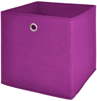 Faltbox >One< in Brombeere aus Polypropylen - 32x32x32cm (BxHxT)
