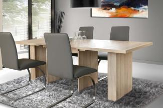 Esstisch Küchentisch Holztisch Ausziehbar 140-273x90cm sonoma eiche