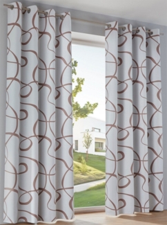 heine Gardine Verdunklungsschal, Multifunktionsband (1 St), verdunkelnd, Fertigstore gerade Form