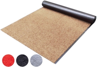 Primaflor-Ideen in Textil Läufer Schmutzfangläufer CLEAN, Made in Belgium, rechteckig, Höhe: 9 mm, Schmutzfangmatte, Uni Farben, strapazierfähig, rutschhemmend, waschbar