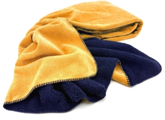 Wohndecke Kuscheldecke Chenille Sherpa Fellimitat Sofadecke, heimtexland, 150x200 I extra dick I warm I kuschelig weich I atmungsaktiv