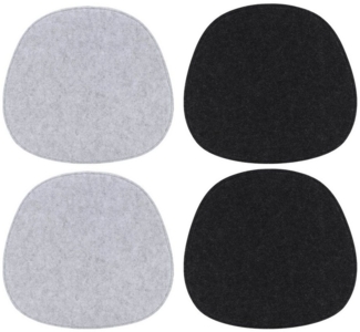 Youyijia Stuhlkissen Set of 4 Chair Cushions Felt Seat Cushion37 x 40 cm