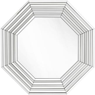 Casa Padrino Luxus Wohnzimmer Spiegel / Wandspiegel 106,5 x H. 106,5 cm - Wohnzimmermöbel