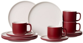 Ritzenhoff & Breker JASPER Kaffeeservice beere 12-teilig