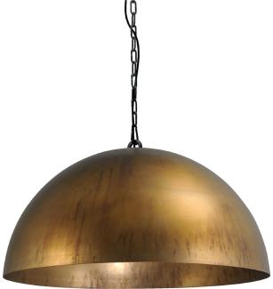 Pendelleuchte Larino 1-flammig Stahl Altmessing Ø60cm