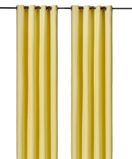 Weckbrodt Vorhang Vito, Ösen (1 St), blickdicht, Satin, Microvelour, blickdicht, Unifarben, Gardine, Store