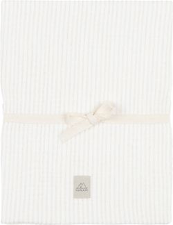 Nanami Spannbettlaken – 40x80 cm – Off White/Strip