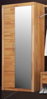 Garderobenschrank Kernbuche Dielen-Schrank - (514)