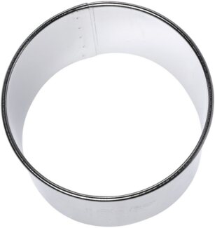Birkmann Profi-Ausstechform Kreis Glatt, Ausstecher, Plätzchenform, Keks, Plätzchen, Edelstahl, Ø 8 cm, 143333