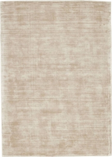 Teppich La Belle aus Viskose, 170x240 cm, Beige, Beige, 170x240x1 cm