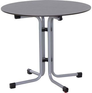 Sola Klapptisch Ø 80 cm, silber