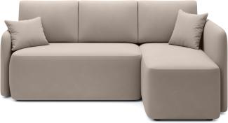 Hadson, Ecksofa, Eckcouch, Beige