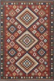 benuta Outdoorteppich Mirena, rechteckig, Höhe: 5 mm, Kunstfaser, Berber, Ethno-Style, Wohnzimmer
