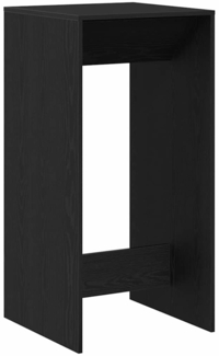 vidaXL Bartisch Schwarz Eichen-Optik 51 x 50 x 103,5 cm Holzwerkstoff 868080