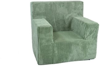 FORTISLINE Kindersessel aus Schaumstoff mit abnehmbarem Cordbezug Kinderzimmer 5 Farben, mit Relaxfunktion