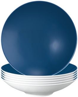 Seltmann Weiden Life Fashion Suppenteller ø 20 cm 6er Set - Classic Blue