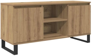 vidaXL TV-Schränk Artisan-Eiche 104 x 35 x 50 cm Holzwerkstoff 881936
