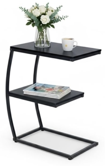 Beistelltisch in C-Form mit 2 Ablagen 10051323_46