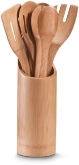 neuetischkultur Bambus Küchenutensilienhalter-Set, 7-teilig