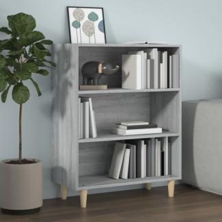 Sideboard Grau Sonoma 69,5x32,5x90 cm Holzwerkstoff [817376]