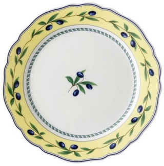 Hutschenreuther Maria Theresia Frühstücksteller mit Fahne, Medley Valdemossa, Porzellan, 19 cm, 10019