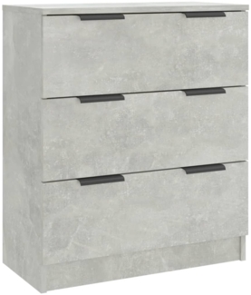 Sideboard Betongrau 60 x 30 x 70 cm Holzwerkstoff [811074]
