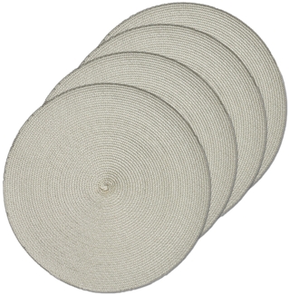 Neuetischkultur Rund Platzmatte, 4 Stück