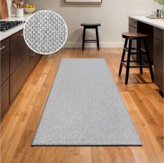 Sanat Teppich Lora Plus, auch als Läufer, rechteckig, Höhe: 5 mm, Kurzflor, uni, gekettelt, Wohnzimmer, Kinderzimmer