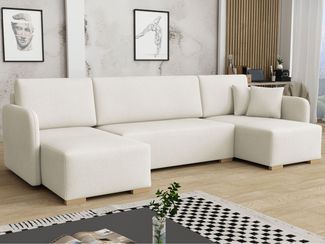 Wohnlandschaft Colzyr U (Farbe: Velo 621)