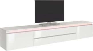 INOSIGN Lowboard Magic,Lowboard,TV-Kommode,TV-Möbel,TV-Bank, mit 2 Türen und 2 Schubkästen (B/T/H) 240x40x40 cm