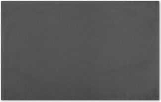 1 Stück Tischsets Platzset Tischuntersetzer Platzdeckchen Tischdeko Tischmatte Essensunterlage Maße 30x45 cm, Farbe: anthrazit - dunkelgrau