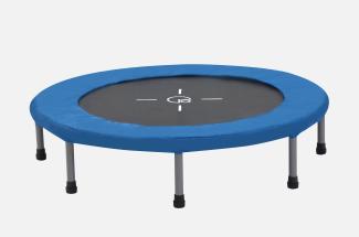 Trampolin GARLANDO Indoor Blau DURCHMESSER 97 cm