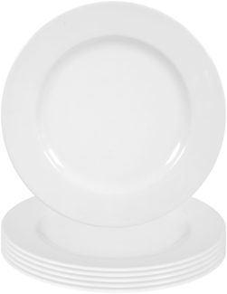 Seltmann Weiden Rondo/Liane Weiß Speiseteller ø 25 cm 6er Set