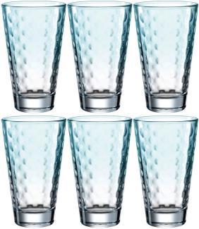 LEONARDO Longdrinkglas OPTIC, Glas, 300 ml, 6-teilig