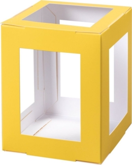 VBS Papierlaterne Eckig, 13,5 x 13,5 x 18,0 cm