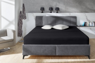 Primera Spannbettlaken Elasthan-Feinjersey, Jersey-Elasthan, Gummizug: rundum, (1 Stück), PREMIUM, aus 95% gekämmter Baumwolle und 5% Elasthan, bis 28 cm Höhe