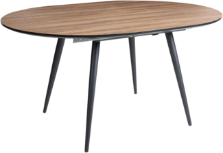 Ausziehbarer Esstisch SENIAC Braun 110 150 cm 112 cm