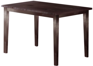 loft24 Esstisch Marilyn, Küchentisch, Holztisch rechteckig, MDF, Landhaus Stil, Breite 120 cm
