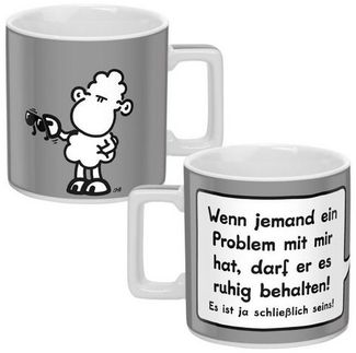 Tasse - Problem - ca. 450 ml - Ø ca. 9 cm