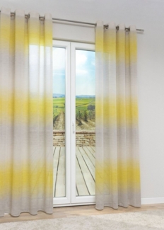 LYSEL® Vorhang Ösenschal Merey, (1 St), transparent, HxB 245x140cm