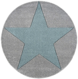 Happy Rugs Kinderteppich Shootingstar rund, rund, Höhe: 18 mm, weicher Flor