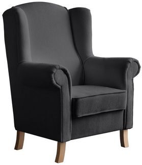 Beautysofa Ohrensessel LEONARDO Sessel Wohnzimmersessel, Fernsehsessel