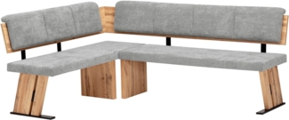 massivline&more Eckbank Kristin, Esszimmerbank, Küchenbank, Polstereckbank (3-St), umstellbar, Maße 140 x 180 cm
