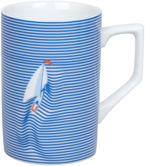 KÖNITZ 1113152936 Becher 305 ml Smooth Sailing - BOAT aus Porzellan