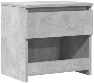 Nachttisch Nachtschrank Betongrau 40x30x39 cm Holzwerkstoff