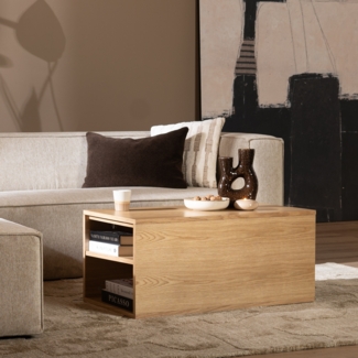 Bronx71 Beistelltisch Jaxx 88 x 46 cm Eiche hell