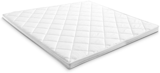 Komfortschaumtopper T6 200 x 200 cm, Höhe 6 cm, Härtegrad H3