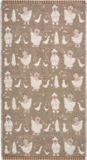 Next Handtuch Bertie Woodland Spa Handtuch aus 100 % Baumwolle, (1-St)