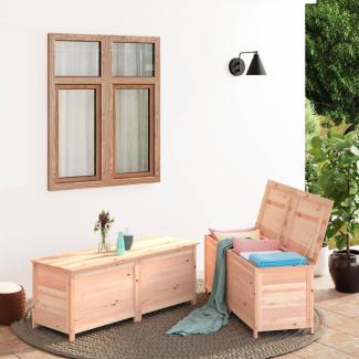 vidaXL Outdoor-Kissenbox 150x50x56 cm Massivholz Tanne 152170